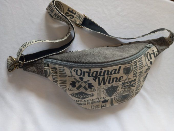 SAC BANANE THEME DU VIN